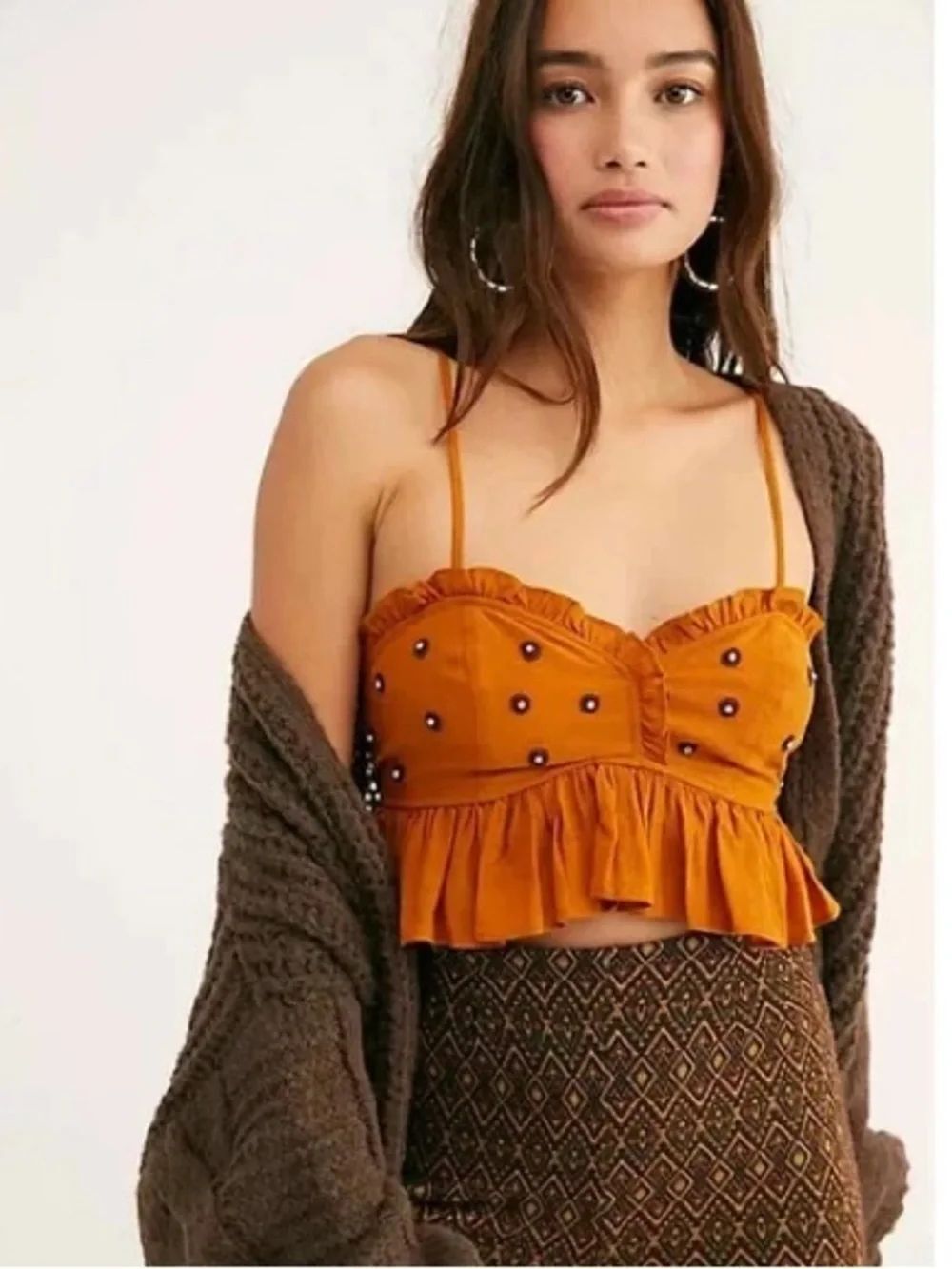Free People On A Star Crop Cami small